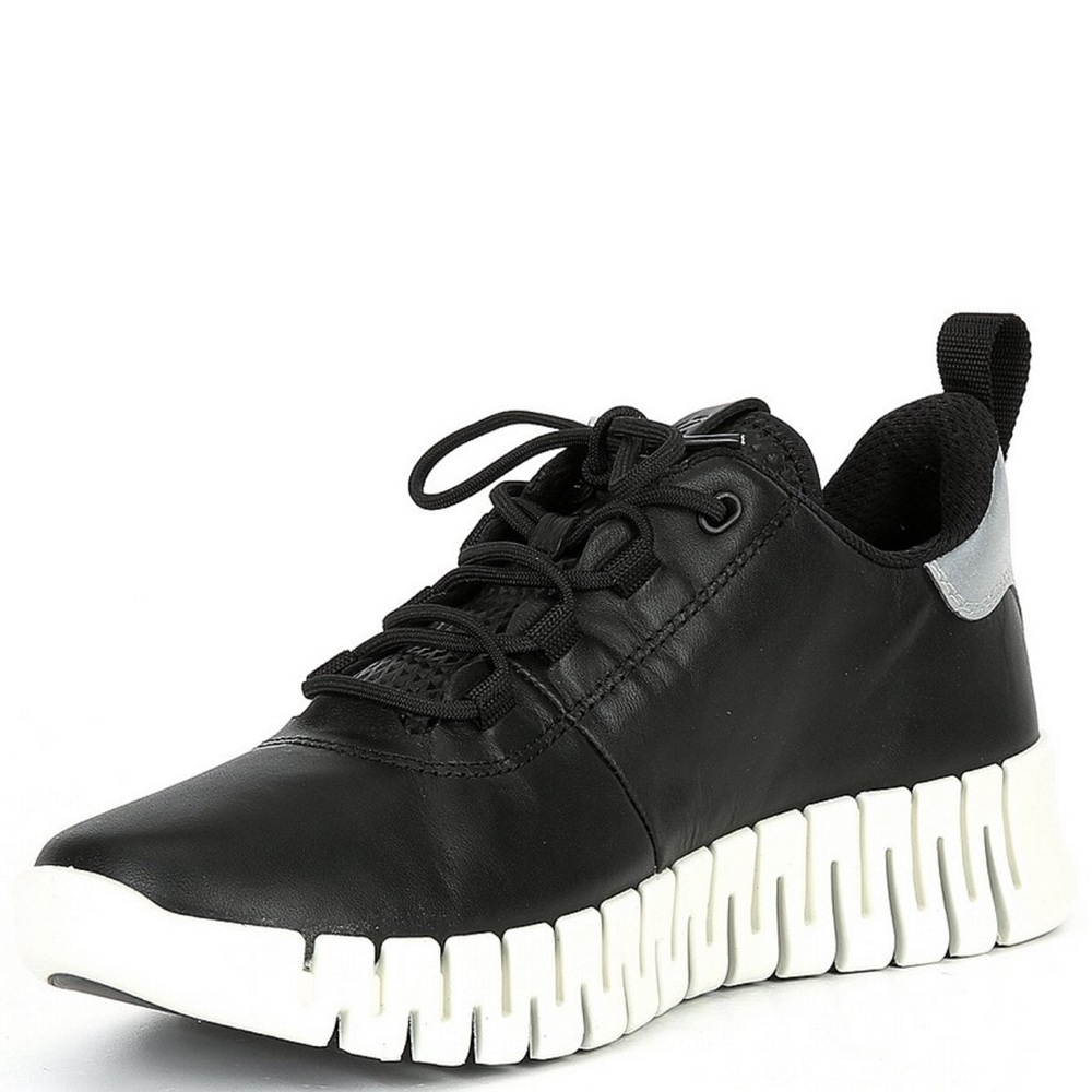 ECCO Gruuv Retro Leather Sneakers - Picture 7 of 10